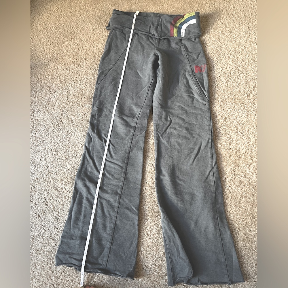 Rebel yell gray sweatpants size xs